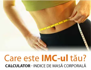 Calculator - indice masa corporala (IMC)